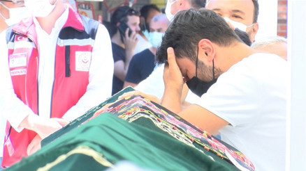 Kerem Ali ve Ayşe Miray Özdoğan son yolculuğuna uğurlandı