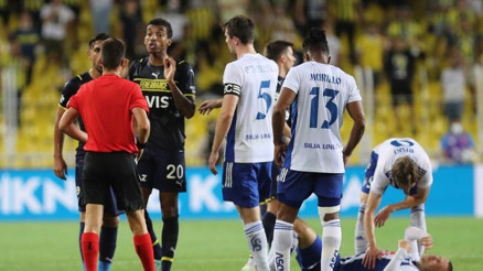 Fenerbahçe UEFA Avrupa Ligi grupları için sahada Rakip Helsinki...