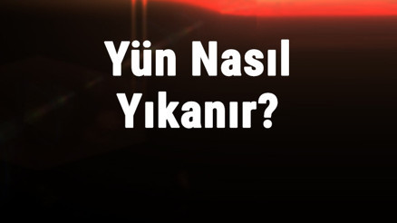 Yün Nasıl Yıkanır Sodayla Veya Deterjanla Çamaşır Makinesinde Yün Yıkanır Mı