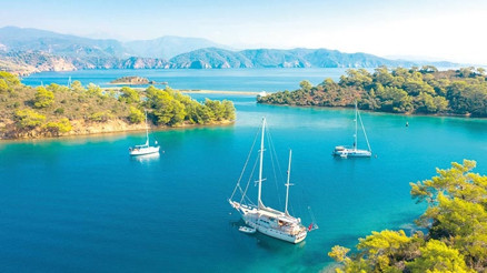 Göcek koyları: Yeşilinde ve berrak sularında arınma zamanı