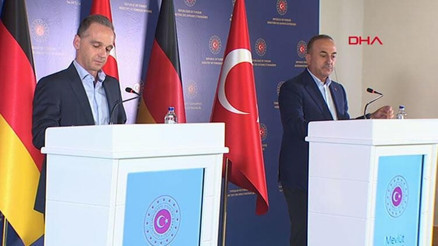 Dışişleri Bakanı Çavuşoğlu, Alman mevkidaşı Heiko Maas ile basın toplantısı düzenledi Dışişleri Bakanı Çavuşoğlu, Alman mevkidaşı Heiko Maas ile basın toplantısı düzenledi