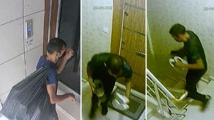 Sultangazide ayakkabı hırsızlığı kamerada