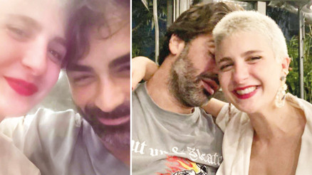 Naz Çağla Irmak ve Sarp Levendoğlundan aşk pozları