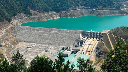 Türkiye, hidroelektrik kurulu gücünde dünyada ilk 10 ülke arasında bulunuyor