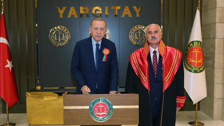 Cumhurbaşkanı Erdoğan, Yargıtay Yeni Hizmet Binası ve 2021-2022 Adli Yıl Açılış Törenine katıldı