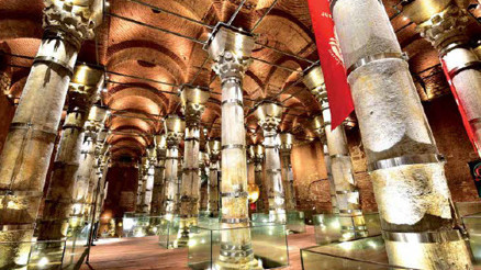 Bir zamanların su depolarında sanat turu