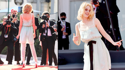 Kristen Stewart sanki yataktan çıkıp gitmiş: Pijama mı o Kristen Stewart sanki yataktan çıkıp gitmiş: Pijama mı o