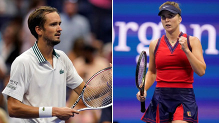 ABD Açıkta Medvedev ve Svitolina çeyrek finale yükseldi