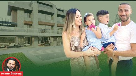 Kesenin ağzını açtı Cenk Tosun ve ailesinin yeni evi...