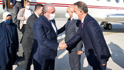 TBMM Başkanı Şentop, PAB 5inci Dünya Parlamento Başkanları Konferansına katılmak üzere Viyanada