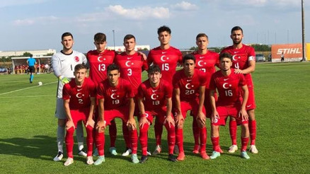 19 Yaş Altı Milli Futbol Takımı, Galler ile 2-2 berabere kaldı