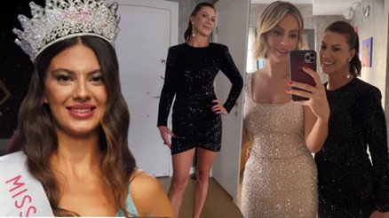 Miss Turkey 2021 birincisi Dilara Korkmaz güzelliğini annesinden almış