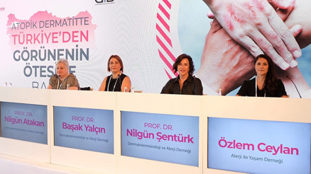 Türkiyede ilk kez yapılan atopik dermatit araştırmasının sonuçları paylaşıldı