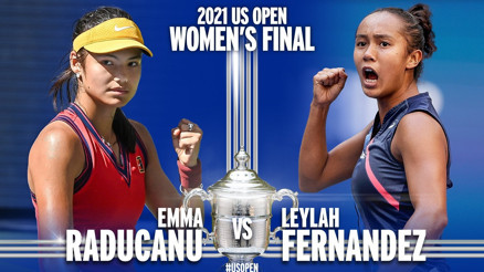 Amerika Açıkta tarihi final Emma Raducanu ve Leylah Fernandez...