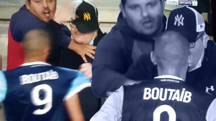 Son Dakika: Eski Malatyasporlu Khalid Boutaib taraftarla kavga etti, Eric Cantonayı hatırlattı