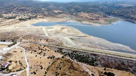 Bodrumda Mumcular Barajının doluluk oranı yüzde 10un altına düştü