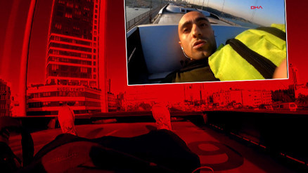 Tık uğruna bu sefer Metrobüs üstünde 15 Temmuz Şehitler Köprüsünü geçti