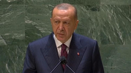 Cumhurbaşkanı Erdoğan, Birleşmiş Milletler Genel Kurulunda önemli açıklamalarda bulundu
