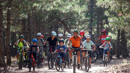 Bisiklet süremeyene profesyonel destek