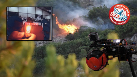 TEKNOFESTte orman yangını detayı: İşte insansız yangın söndürme hava araçları TEKNOFESTte orman yangını detayı: İşte insansız yangın söndürme hava araçları