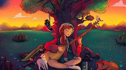 Armageddon Turk ile Pastoral Ve Futuristik Bir Dünyada Saz Çalan Kızı Tanıyoruz Armageddon Turk ile Pastoral Ve Futuristik Bir Dünyada Saz Çalan Kızı Tanıyoruz