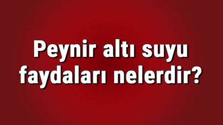 Peynir altı suyu faydaları nelerdir ve neye iyi gelir Peynir altı suyunun saça ve cilde yararları