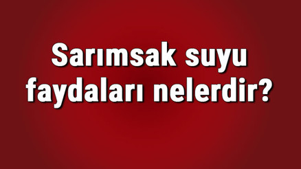 Sarımsak suyu faydaları nelerdir, saça ve sakala nasıl uygulanır Sarımsak suyu içmenin ve sürmenin cilde faydaları Sarımsak suyu faydaları nelerdir, saça ve sakala nasıl uygulanır Sarımsak suyu içmenin ve sürmenin cilde faydaları