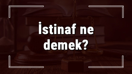 İstinaf ne demek ve istinaf mahkemesi nedir İstinaf ne kadar sürer ve istinaf dilekçesi nasıl hazırlanır