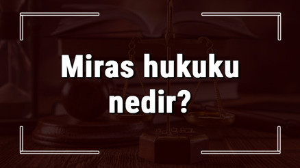 Miras hukuku nedir ve mal paylaşımı nasıl yapılır Taşınır ve taşınmaz mal paylaşımı oranları ve örnekleri