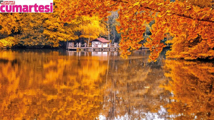 Yapraklar dökülürken doğa bir başka güzel