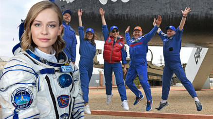 Rusya ekibini yolladı Uzay filmi değil Uzayda çekilen film...