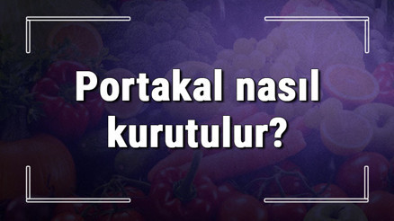 Portakal nasıl kurutulur Evde güneşte ve fırında portakal ile kabuğunu kurutma ipuçları