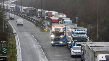 İngilteredeki şoför sorunu Almanyaya da sıçrayabilir