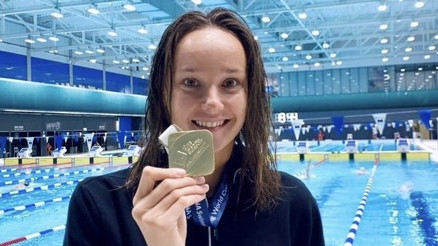 Viktoria Zeynep Güneş, Dünya Yüzme Kupasında bronz madalya kazandı
