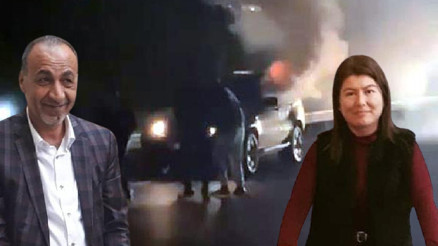 Kan donduran olay Esra boğazı kesilerek öldürüldü, kayıp eşinin otomobili yanmış halde bulundu