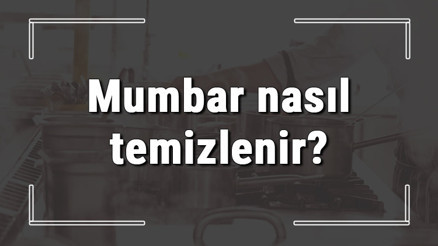 Mumbar nasıl temizlenir Evde kuzu şırdan nasıl temizlenir