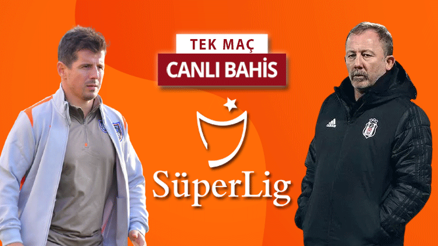 Başakşehirde Belözoğlunun ilk maçı, Beşiktaşta Sergen Yalçın cezalı Öne çıkan iddaa tahmini...