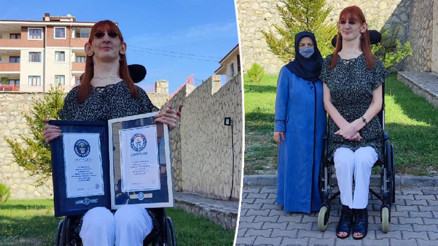 Dünyanın en uzun kadını Rumeysadan ilk açıklama