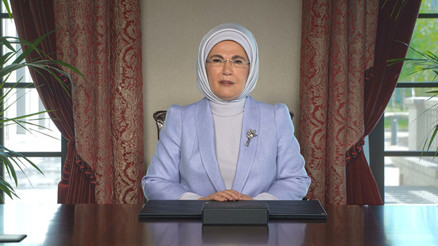 Emine Erdoğan, Sıfır Atık Zirvesi 2021e video mesajla katıldı