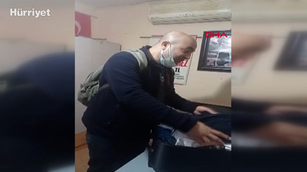 Sarıyerde taksinin bagajında içinde 1 milyon 800 bin lira bulunan valiz unutuldu