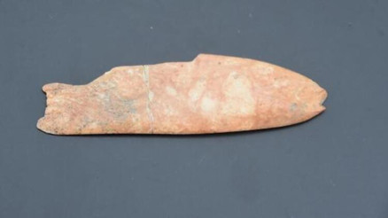 8 bin yıl öncesine ait balık figürü bulundu