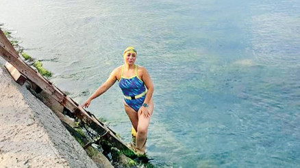 Raha hoca Catalina Kanalı’nı kulaçladı