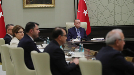 Son dakika: Cumhurbaşkanlığı Kabinesi toplandı