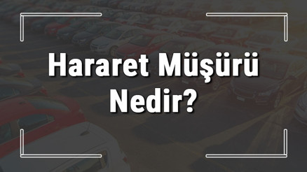 Hararet müşürü nedir ve ne işe yarar Arabada hararet müşürü arıza tespiti nasıl yapılır ve değişimi nasıldır Hararet müşürü nedir ve ne işe yarar Arabada hararet müşürü arıza tespiti nasıl yapılır ve değişimi nasıldır