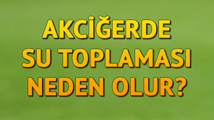 Akciğer Su Toplaması Neden Olur, Nasıl Anlaşılır Akciğer Su Toplamasına Hangi Bölüm Vakar