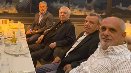 Aziz Yıldırım ve Aykut Kocamandan sürpriz buluşma Doğum gününde...