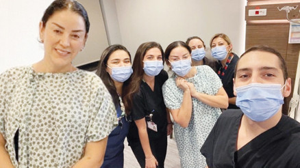 Covid-19 ile mücadele eden Aşkın Nur Yengi taburcu oldu