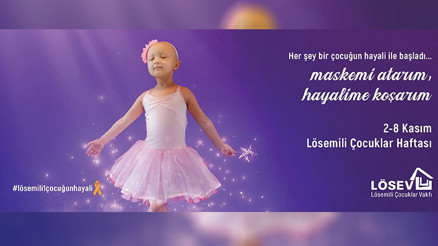 LÖSEV’den ‘Maskemi Atarım Hayalime Koşarım’ farkındalığı