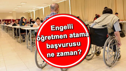 Engelli öğretmen atama başvurusu ne zaman, kadro dağılımı belli oldu mu 750 engelli öğretmen atama kılavuzu yayınlandı Engelli öğretmen atama başvurusu ne zaman, kadro dağılımı belli oldu mu 750 engelli öğretmen atama kılavuzu yayınlandı