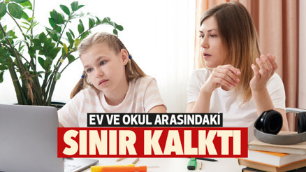 Ev ve okul arasındaki sınır kalktı